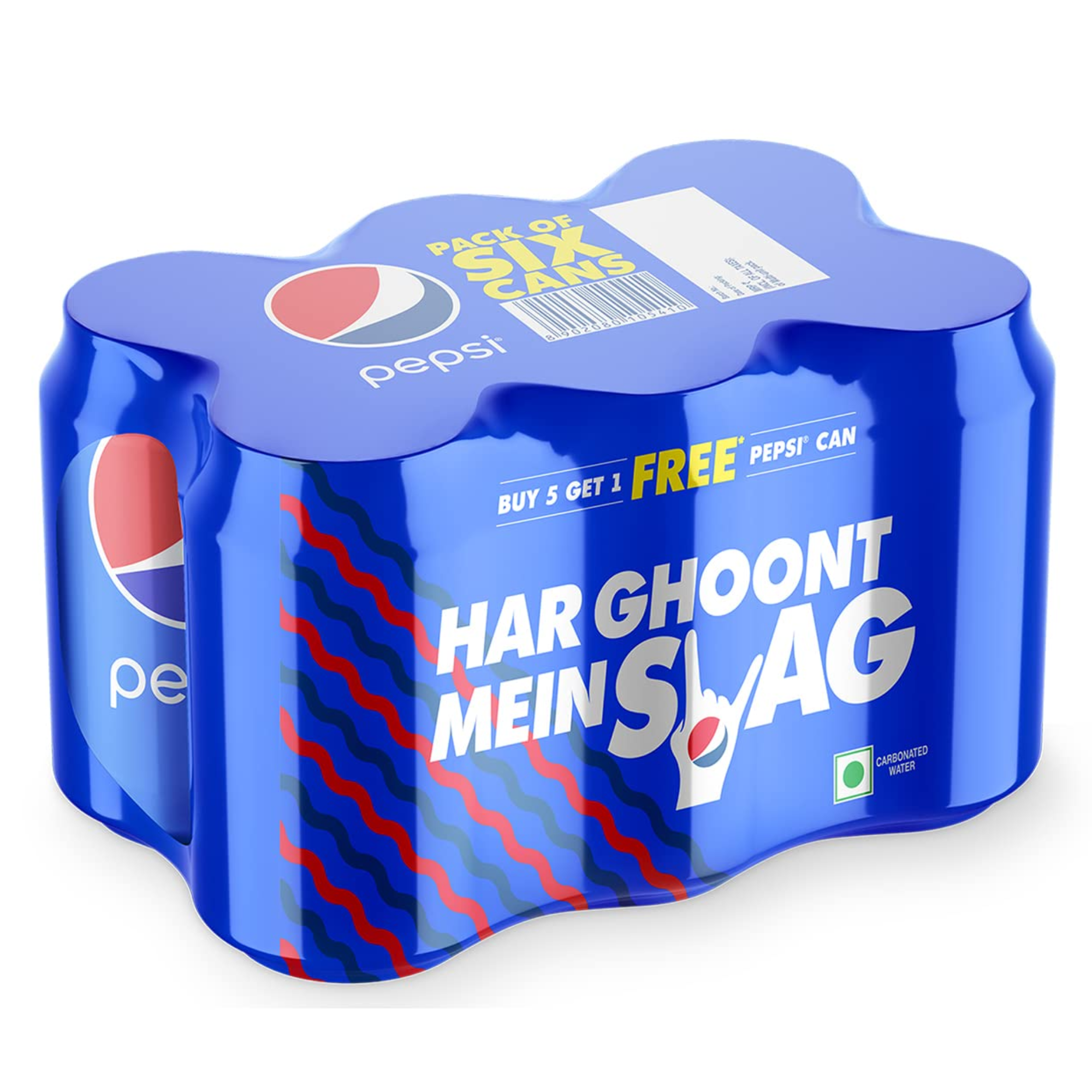 Pepsi Soft Drink Multipack 250ml Can, Buy 5 Get 1...